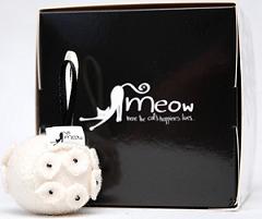 Meow kamuoliukas Snow Ball vilnoninis